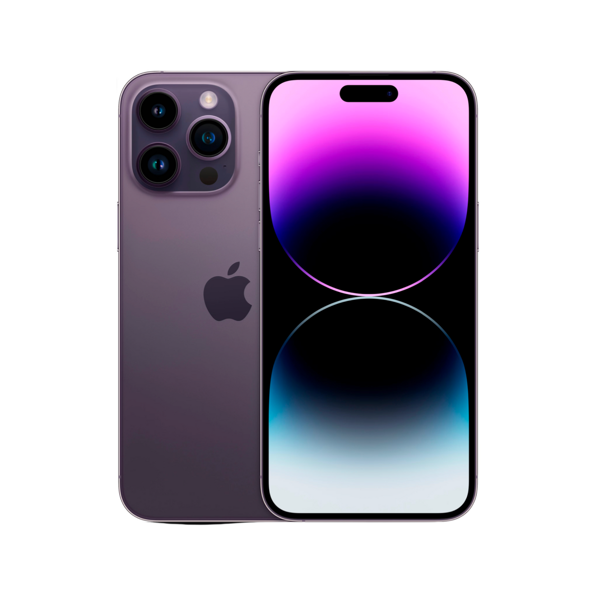 iPhone 14 Pro Max Deep Purple stock photo